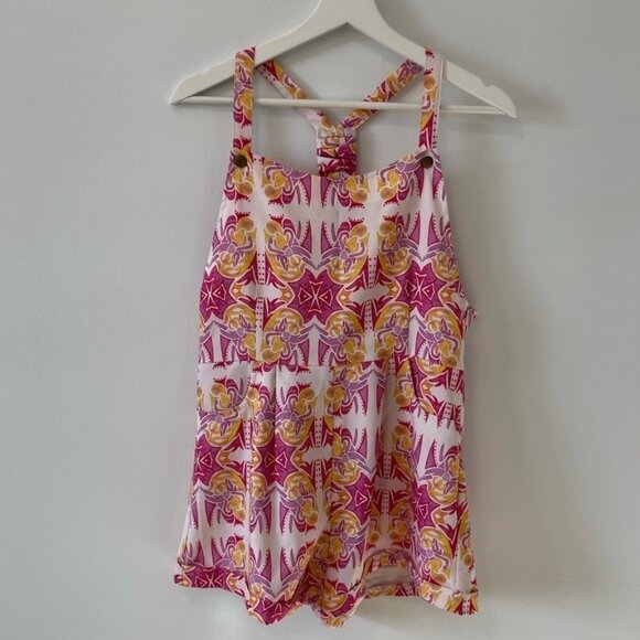 Sabo Skirt Patterned Romper - Picture 1 of 11